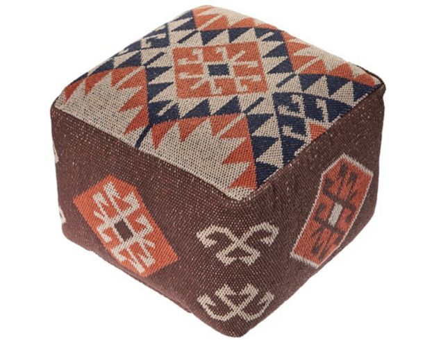 Lr Home Southwestern Multi-Colored Geometric Pouf large image number 2