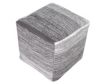 Lr Home Gray Textured Pouf small image number 1