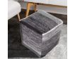 Lr Home Gray Textured Pouf small image number 5