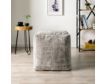 Lr Home Gray & Beige Pouf small image number 3