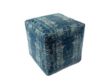 Lr Home Blue Ivory Pouf small image number 2