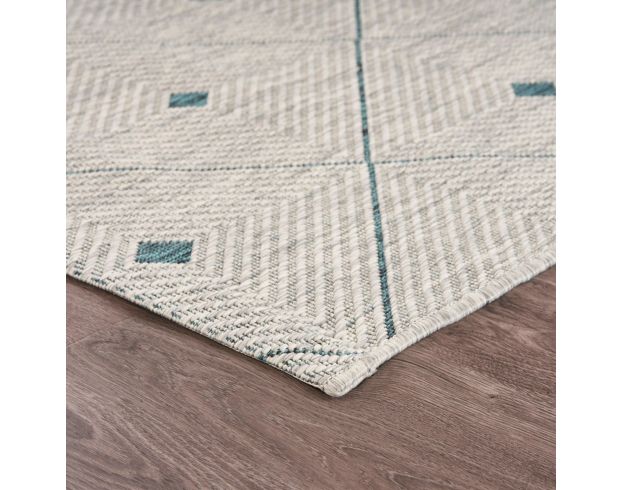 Lr Home Sun Shower 8" x 10" Geometric Outdoor Rug large image number 3