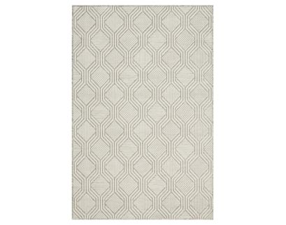 Lr Home Veranda 5' x 7' Ivory Outdoor Rug