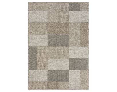 Lr Home Oslo 5' x 7' Geometric Outdoor Rug