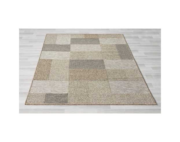 Lr Home Oslo 5' x 7' Geometric Outdoor Rug large image number 7