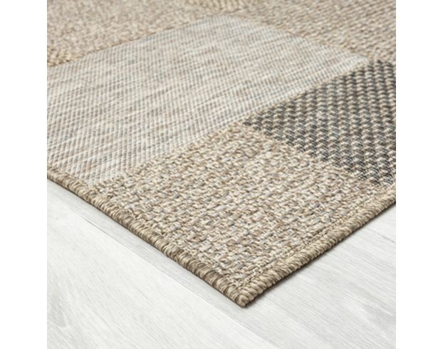 Lr Home Oslo 7'10" x 9'6" Geometric Outdoor Rug large image number 2