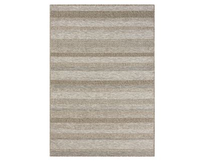 Lr Home Oslo 5' x 7' Striped Outdoor Rug