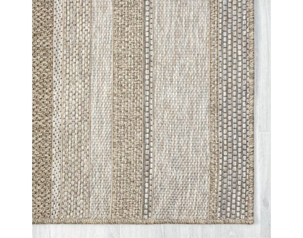 Lr Home Oslo 5' x 7' Striped Outdoor Rug large image number 3
