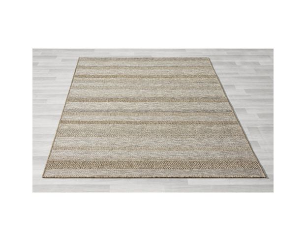 Lr Home Oslo 5' x 7' Striped Outdoor Rug large image number 7