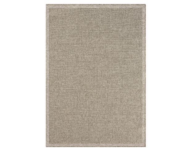 Lr Home Oslo 5' x 7' Bordered Outdoor Rug large image number 1