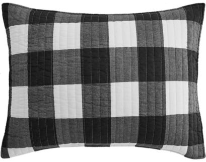 Levtex Camden 3-Piece Black King Quilt Set