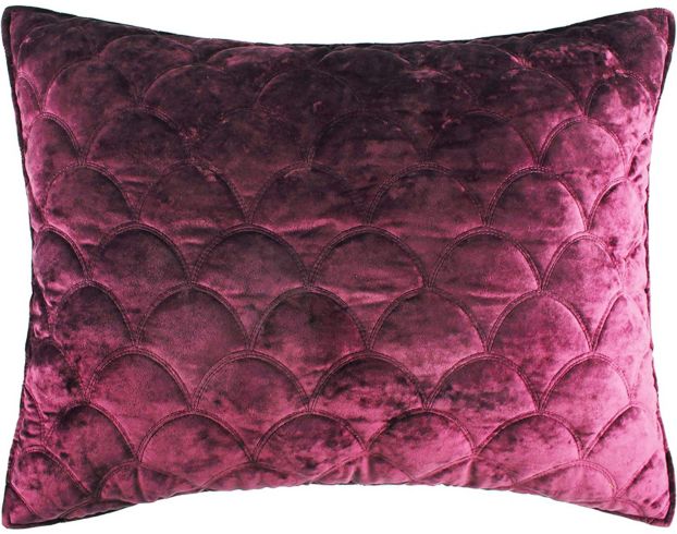 Levtex Ellora Velvet Plum King Sham large image number 1