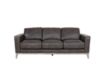 Leather Italia Ramsey Storm Gray Genuine Leather Sofa small image number 1