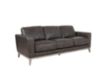 Leather Italia Ramsey Storm Gray Genuine Leather Sofa small image number 5