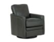 Leather Italia Turner Forest Green Genuine Leather Swivel Glider small image number 5