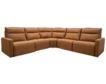 Leather Italia Adell 5-Piece Leather Power Recline Sectional small image number 1