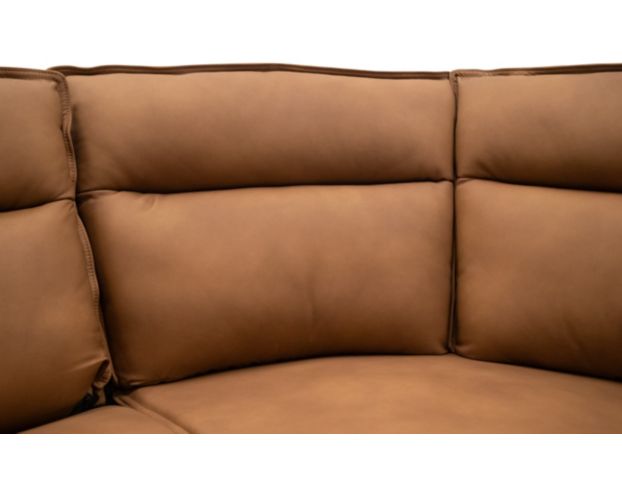 Leather Italia Adell 5-Piece Leather Power Recline Sectional large image number 5