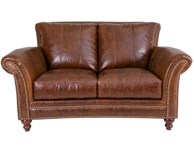 Leather Italia Butler 100% Leather Loveseat large image number 1