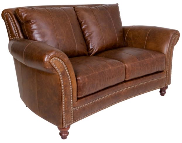 Leather Italia Butler 100% Leather Loveseat large image number 2