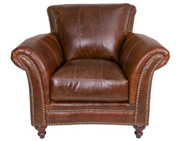 Leather Italia Butler 100% Leather Chair large image number 1