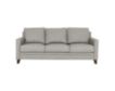 Leather Italia Stanton Gray Genuine Leather Sofa small image number 1