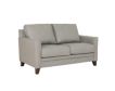 Leather Italia Stanton Gray Genuine Leather Loveseat small image number 5