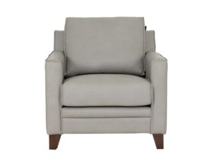 Leather Italia Stanton Gray Genuine Leather Chair