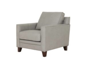 Leather Italia Stanton Gray Genuine Leather Chair