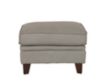 Leather Italia Stanton Gray Genuine Leather Ottoman small image number 1