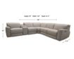 Leather Italia Skyway Leather Power Reclining 6-Piece Sectional small image number 8