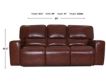 Leather Italia Broadway Leather Power Reclining Sofa small image number 4