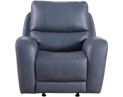 Leather Italia Bel Air Power Glider Recliner