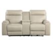 Leather Italia Bryant Leather Power Console Loveseat small image number 1