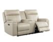 Leather Italia Bryant Leather Power Console Loveseat small image number 2