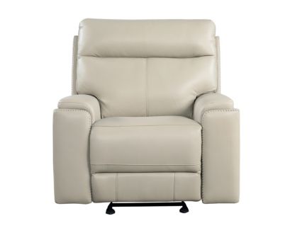 Leather Italia Bryant Leather Power Glider Recliner