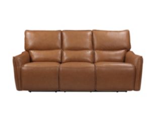 Leather Italia Portland Leather Power Headrest Lay-Flat Sofa