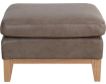 Leather Italia Cammack 100% Leather Ottoman small image number 1