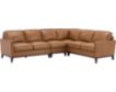 Leather Italia Newport 4-Piece Leather Sectional small image number 1