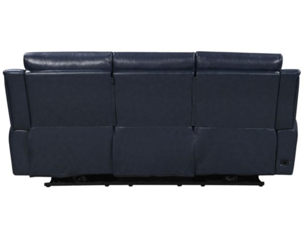 Leather Italia Jonathan Blue Leather Power Reclining Sofa large image number 3