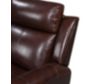 Leather Italia Jonathan Brown Leather Power Sofa small image number 6