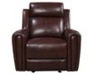 Leather Italia Jonathan Brown Leather Power Recliner small image number 1