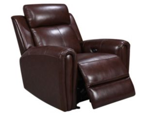 Leather Italia Jonathan Brown Leather Power Recliner