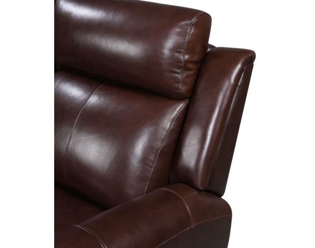 Leather Italia Jonathan Brown Leather Power Recliner large image number 3