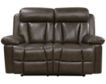 Leather Italia Calvin Leather Power Headrest Loveseat small image number 1