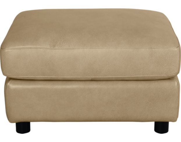 Leather Italia Waltz Leather Ottoman large image number 1