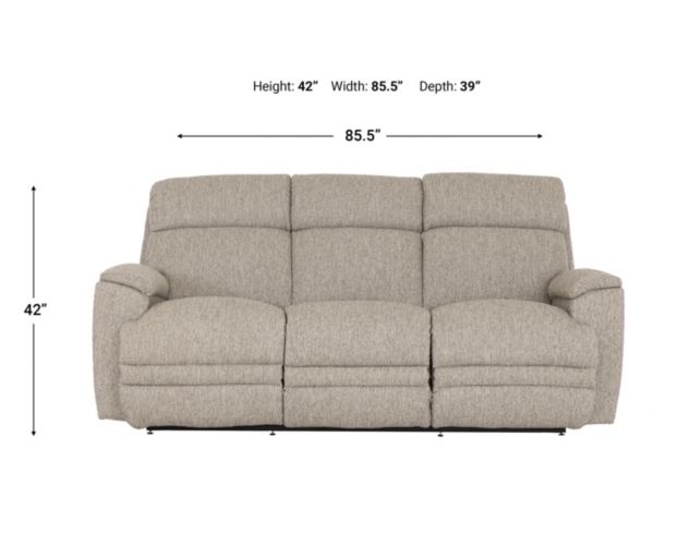 La-Z-Boy Talladega Beige Reclining Sofa large image number 12