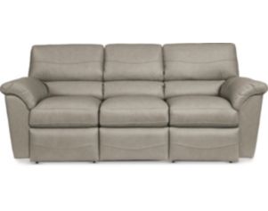 La-Z-Boy Reese Leather Stone Reclining Sofa