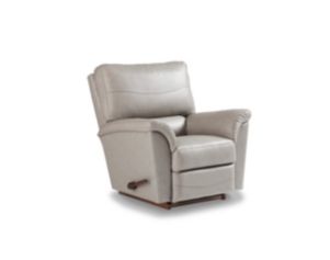 La-Z-Boy Reese Stone Leather Rocker Recliner