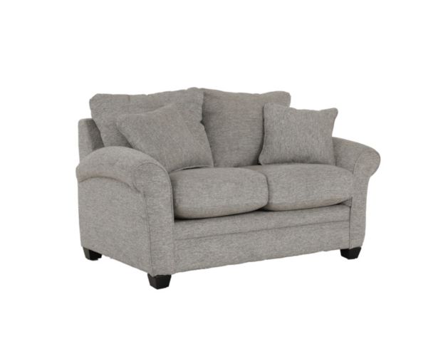 La-Z-Boy Natalie Dove Gray Loveseat large image number 5