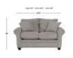 La-Z-Boy Natalie Dove Gray Loveseat small image number 8